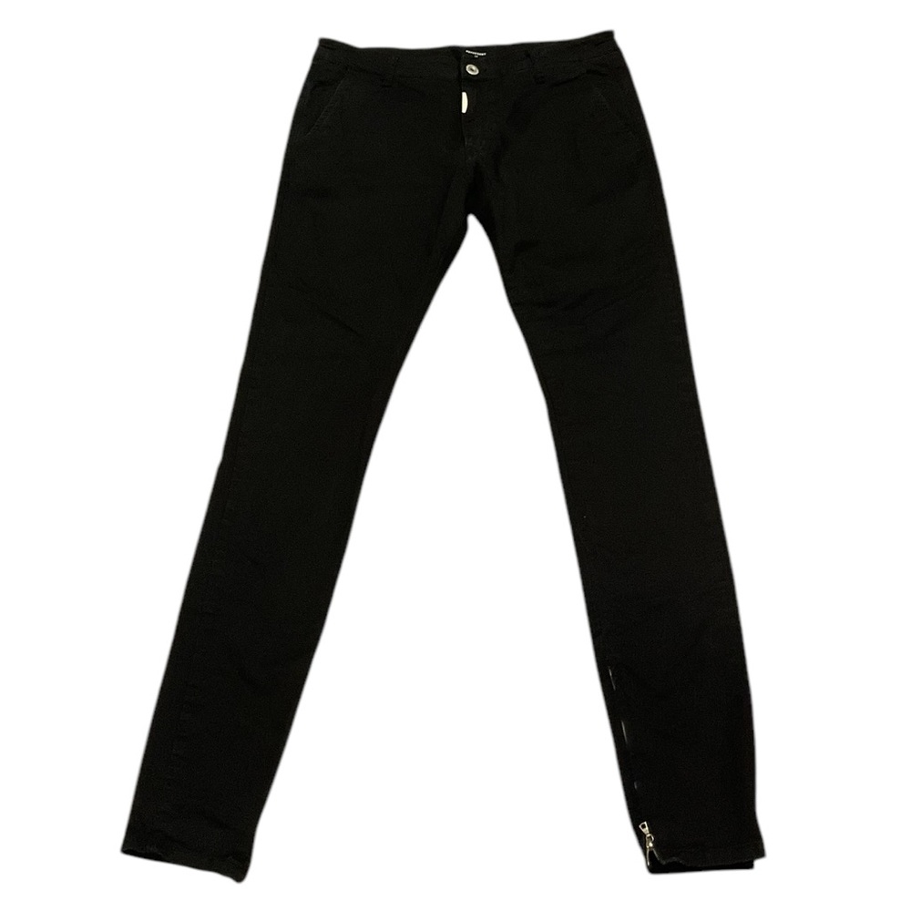 Represent Mens Black Skinny Pants
